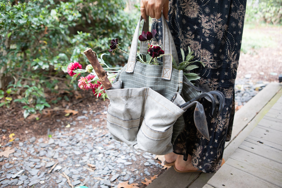 Washed Canvas Supply Tote