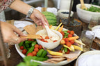 Ribbed Ceramic Speckled Soup Spoon - 4.5in
