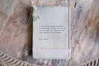 I Get Up Every Morning Signature Leather Journal - Stone