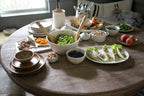 ***Large Oval Speckled Ceramic Platter