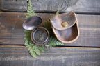 Oh The Places You'll Go Push Button Compass with Leather Pouch