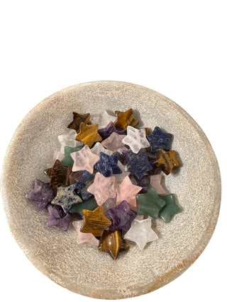 Mini Stone Stars - Assorted Set of 36