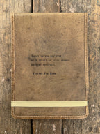 Great Things Signature Leather Journal - Maple