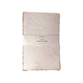 7x11 Handmade Cotton Paper Bundle - Flax