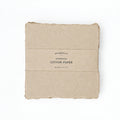 7x7 Handmade Cotton Paper Bundle - Oat