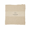 8x8 Handmade Cotton Paper Bundle - Oat