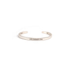 ***Life Is Beauty Full Silver Cuff