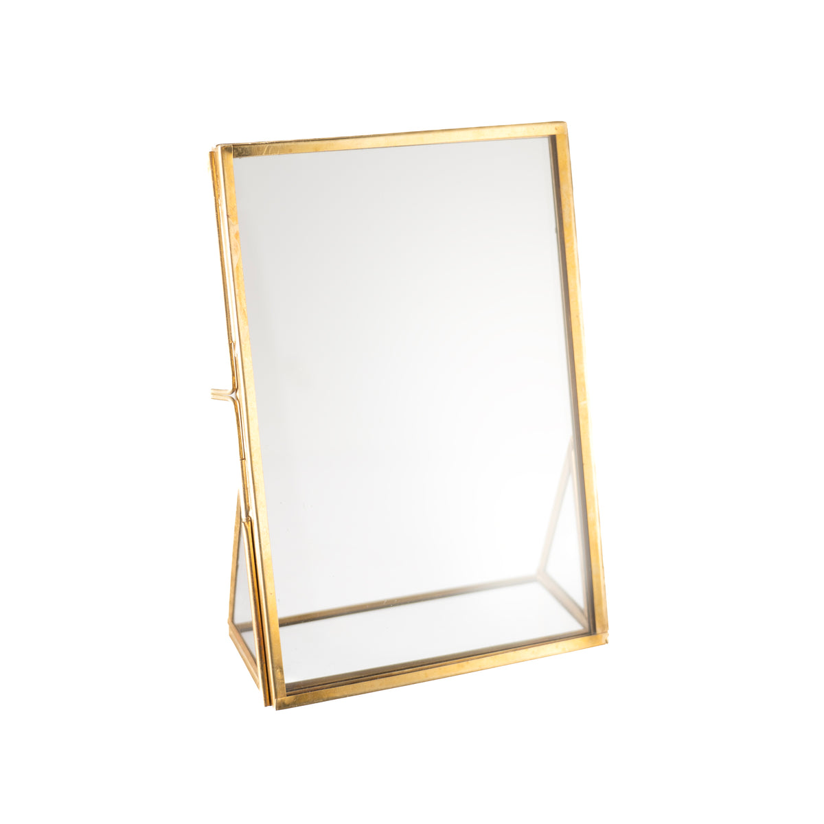 Brass Standing Frame 4x6 – Vertical
