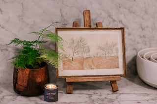 Small Recycled Pine Wood Easel 9.84" x 7.87"