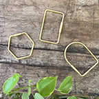 Brass Carabiner - Assorted Set of 12