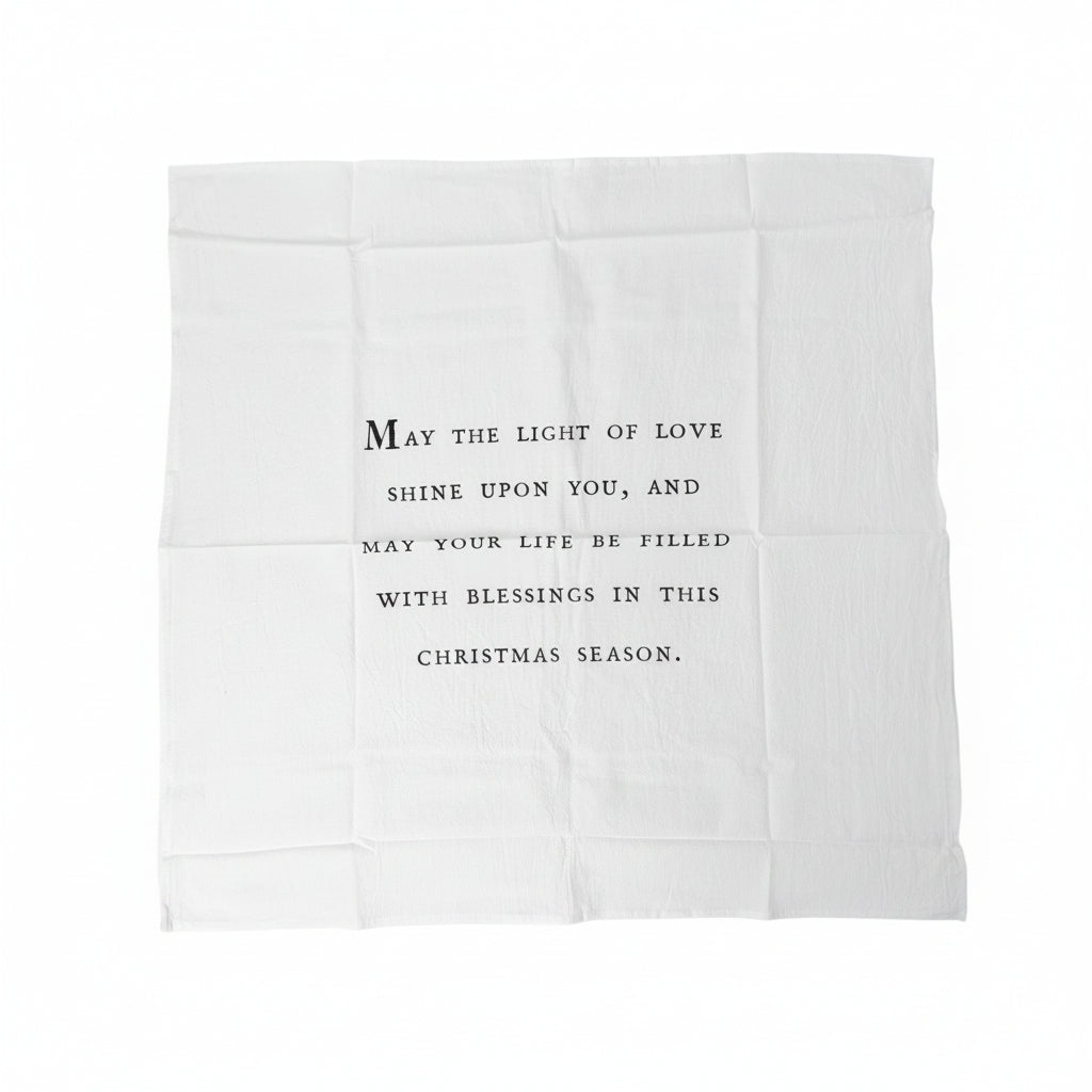 Holiday Cotton Napkins / Dishtowels - Assorted Set of 10