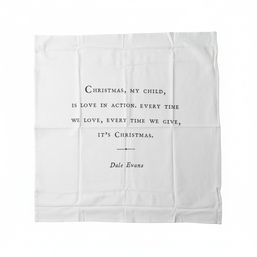 Holiday Cotton Napkins / Dishtowels - Assorted Set of 10