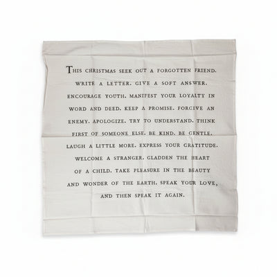 Holiday Cotton Napkins / Dishtowels - Assorted Set of 10