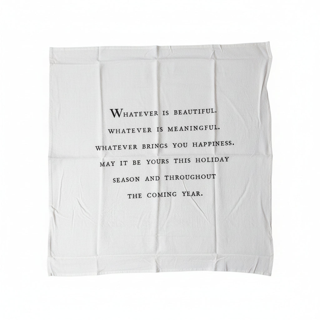 Holiday Cotton Napkins / Dishtowels - Assorted Set of 10