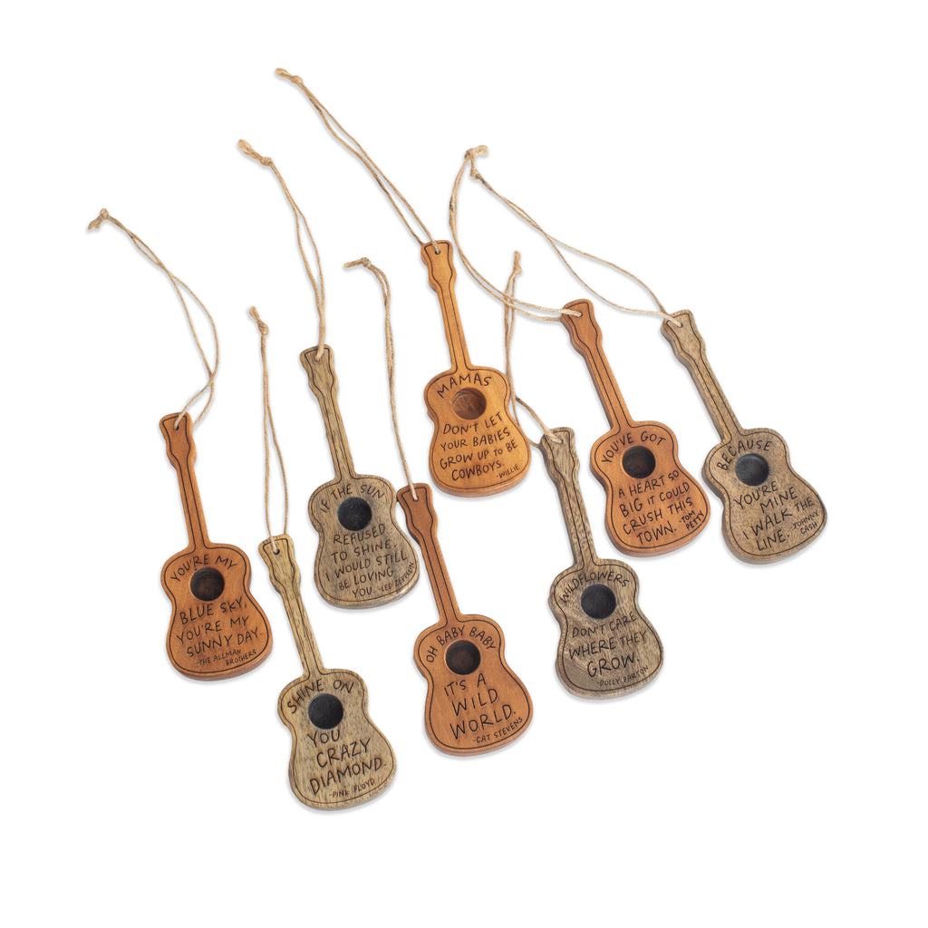 ***Wooden Guitars 2nd Edition - Assorted Set of 24