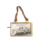 Brass Hanging Frame 2.5x1.5 – Horizontal