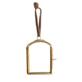 Window Pane Brass Hanging Frame 2.25x3.25