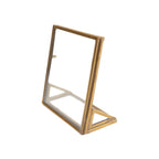 Square Brass Standing Frame 4x4