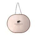 Oval Brass Hanging Frame 10x8 – Horizontal w/ Chain