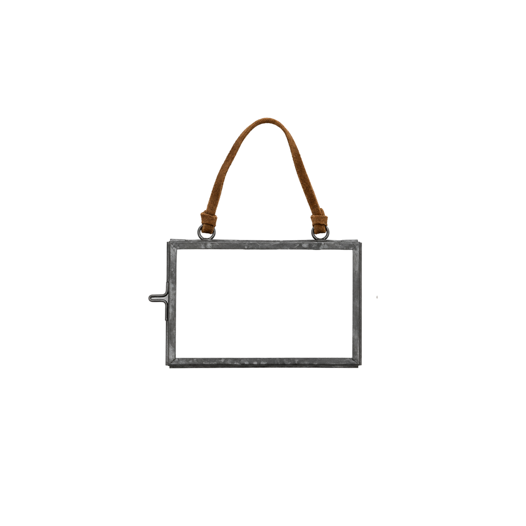 Horizontal Zinc Hanging Frame - 2" x 3"