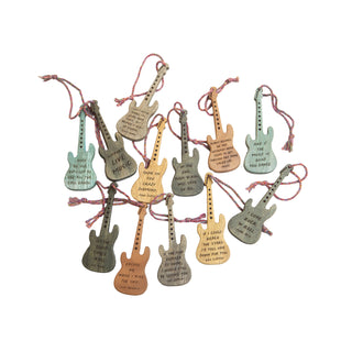 Wooden Electric Guitars - Assorted Set of 24