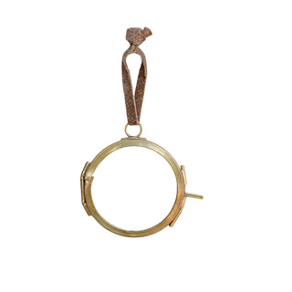 Brass Hanging Frame 2" Round