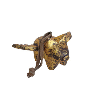 Hand-carved Flying Pig Ornament- Set of 6