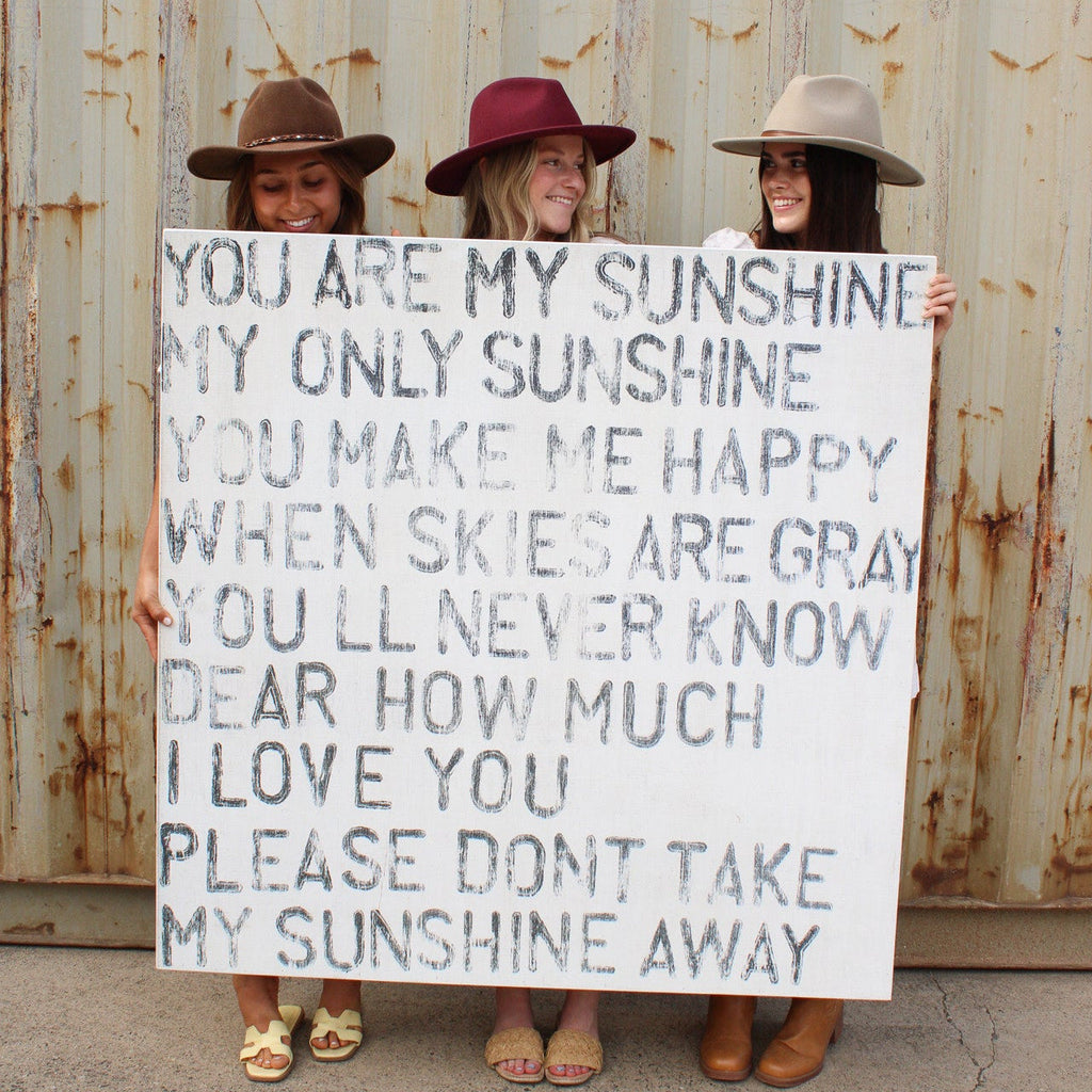 You Are My Sunshine Photobox