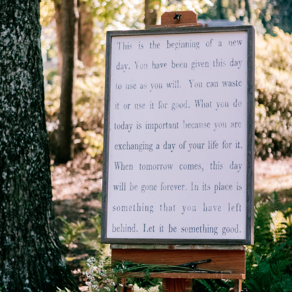 This Is The Beginning Art Print - Gallery Wrap