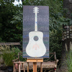 Vertical Guitar Legends Two Art Print
