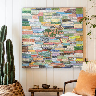 If You Are Looking For A Sign Art Print - Gallery Wrap