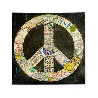 12"x12" Choose Peace Art Poster