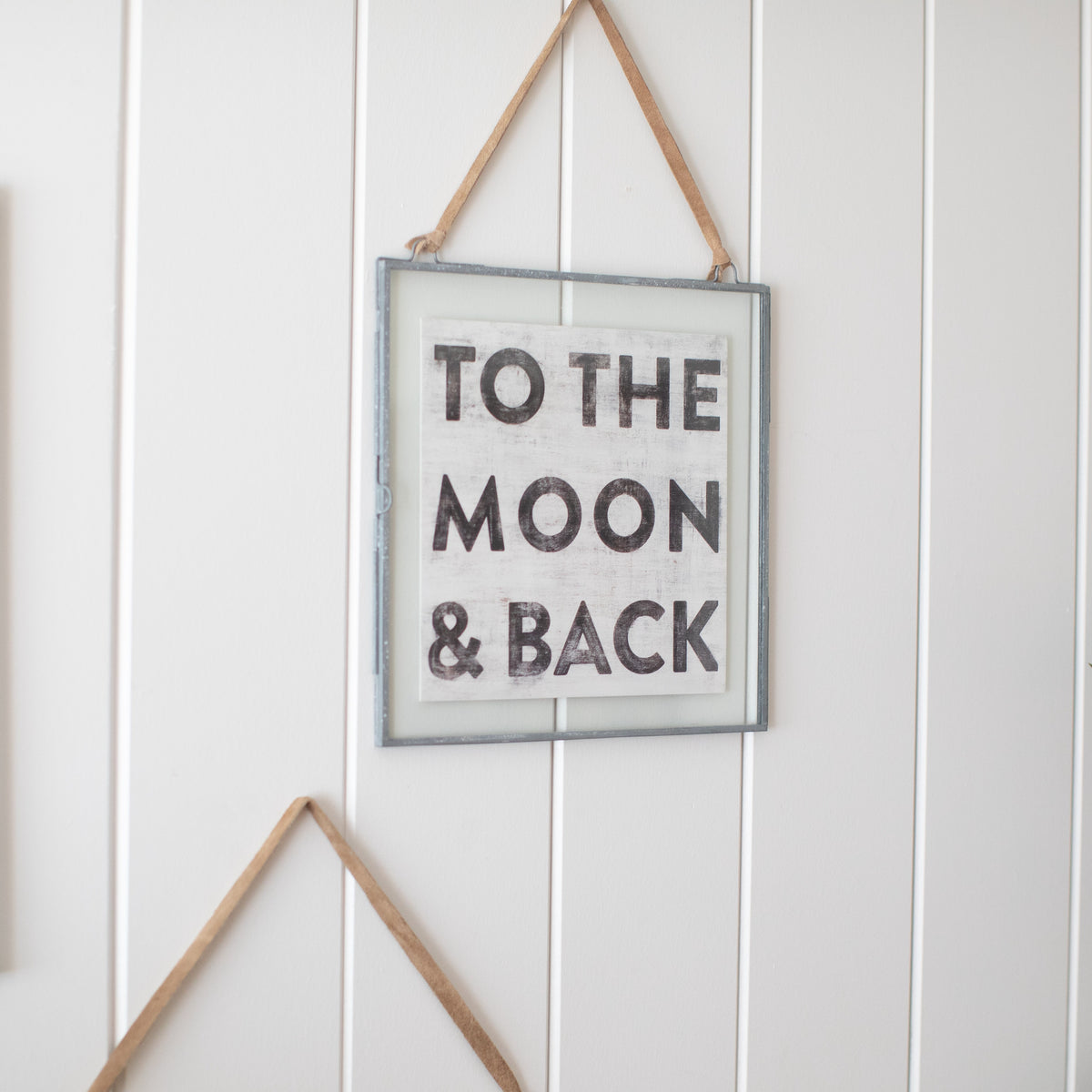 To The Moon & Back Art Poster - 8x8
