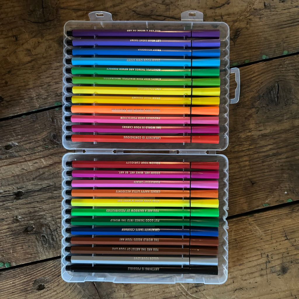 Felt Tip Markers - 24 count