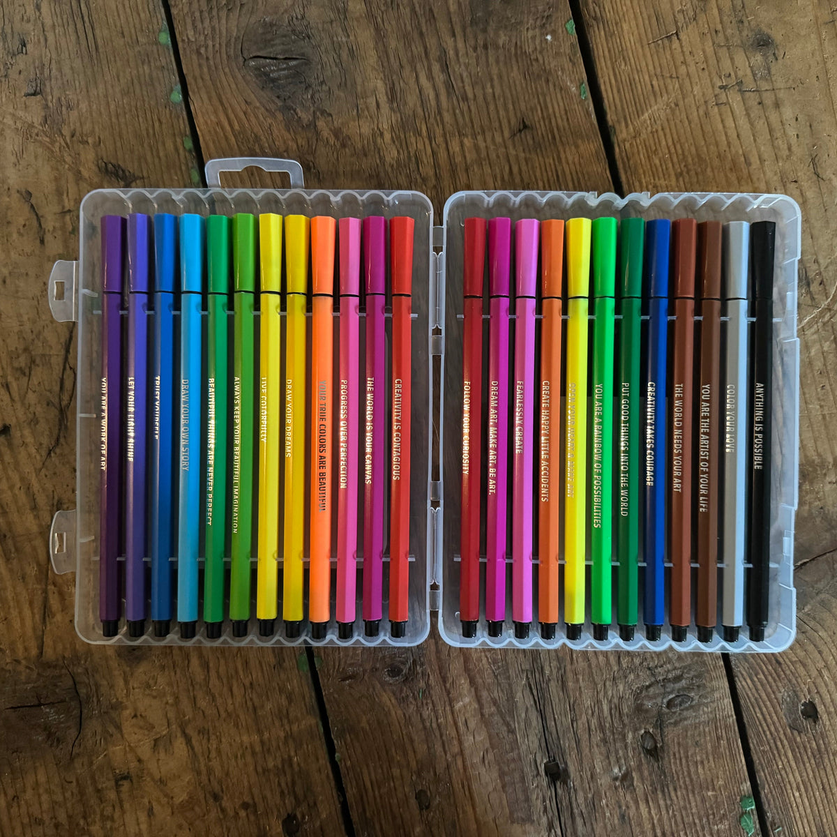 Felt Tip Markers - 24 count