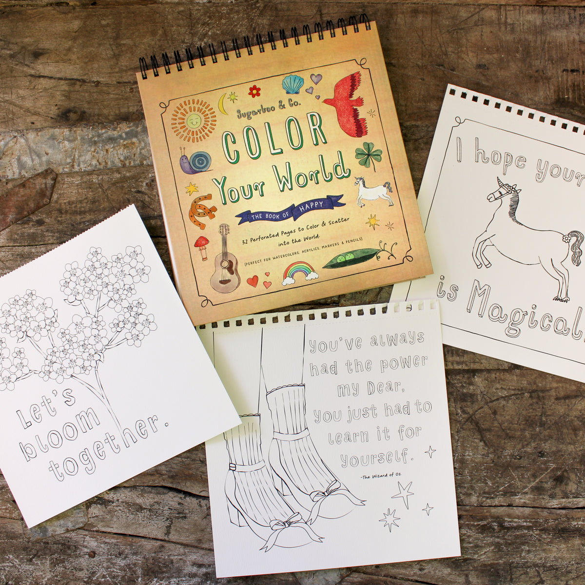 The Book of Happy Coloring Companion