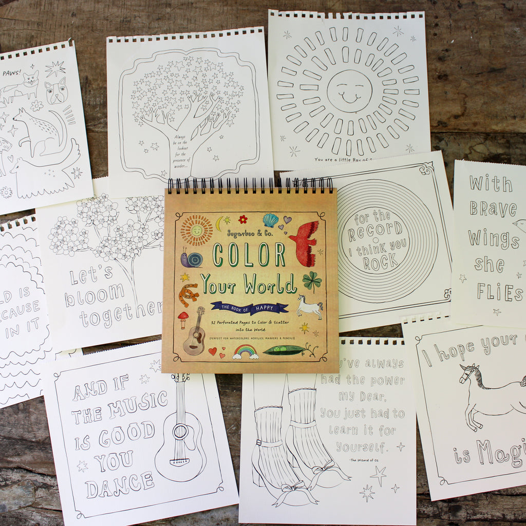 The Book of Happy Coloring Companion