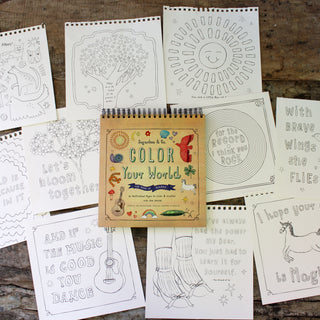 The Book of Happy Coloring Companion