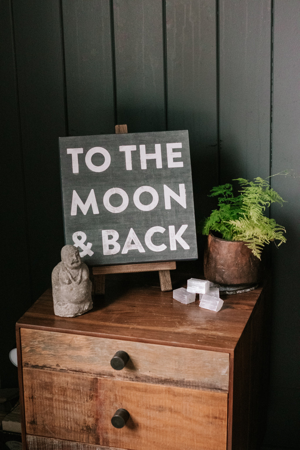 To The Moon & Back Art Tile