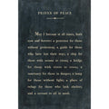 Prayer Of Peace Art Tile