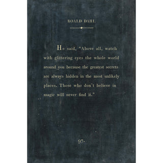 Roald Dahl- Art Tile Collection