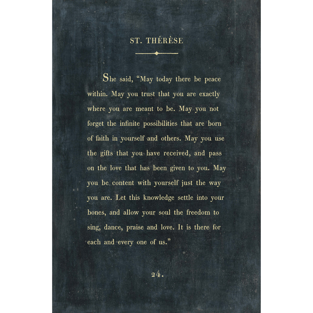 St. Therese Art Tile