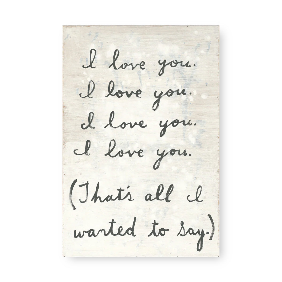All I Wanted Art Tile