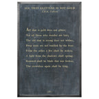 All That Glitters Art Print - Grey Wood