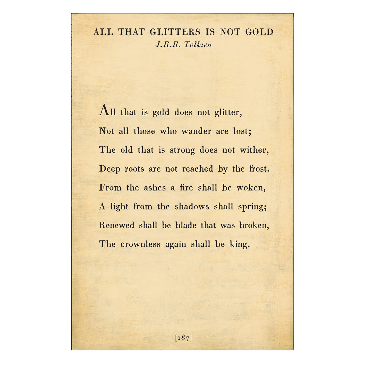 All That Glitters Art Print - Gallery Wrap