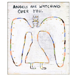 Angels Are Watching - Art Print