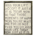 Kiss Your Life Art Print