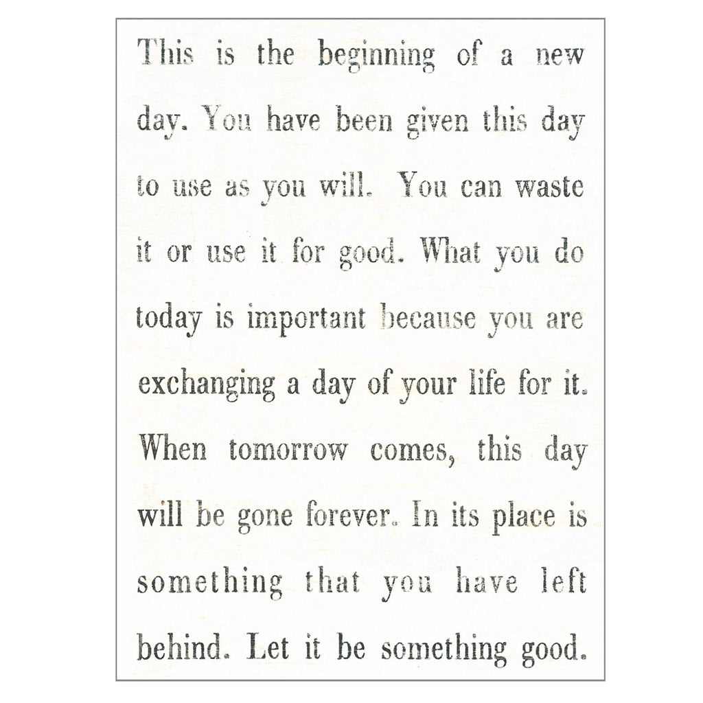 This Is The Beginning Art Print - Gallery Wrap