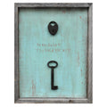 To My Heart Art Print - Grey Wood