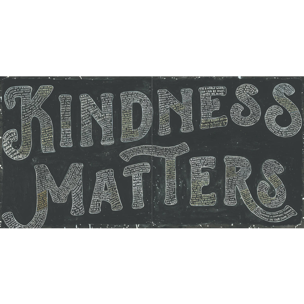 Kindness Matters Art Print